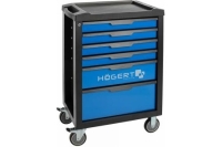 Инструментальная тележка HOEGERT TECHNIK 6 ящиков HT7G045