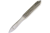 Ручная щетка OSBORN 4 ряда, 295x145, ворс прямая нерж сталь 0,30 151.334-0001
