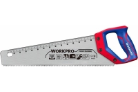 Ножовка по дереву WORKPRO 550 мм, SK5, 7TPI WP215008