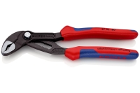 Переставные клещи Knipex Cobra, 42 мм (1 1/2"), 180 мм, серые, 2К ручки, KN-8702180SB