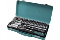 Набор торцевых головок с трещоткой, 1/4"и 3/8", 44 предм, STELS 13575