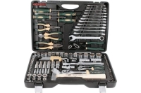 Набор инструмента ROCKFORCE 1/2"х1/4"DR с 6-гранными головками, 122 предмета RF-38901