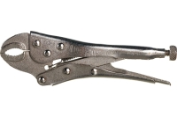 Ручной зажим ТУНДРА полукруглый захват, с фиксатором, 125 мм 2434311