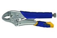 Пассатижи с фиксатором, изогнутые губки Irwin FASTRELEASE 10WR T05T