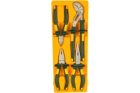 Набор губцевых инструментов KRAFT-MAX 4 штуки Kraftool 22011-H4