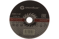 Отрезной круг Greatflex по металлу T41-150 х 50-41-007