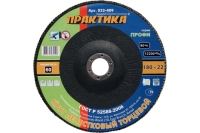 Круг лепесковый торцевой (180 мм; Р60) ПРАКТИКА 032-409