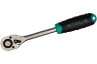 Ключ-трещотка 1/2", 72 зуба, с быстрым сбросом, CrV STELS 14027