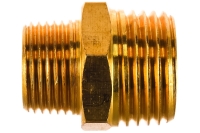 Соединитель резьбовой M1/2"xM3/8" ЭВРИКА ER-MM08/06
