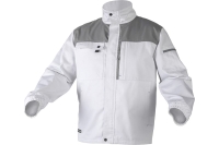 Рабочая куртка HOEGERT TECHNIK SALM, белая, р.XL HT5K361-XL