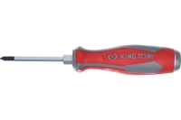 Силовая крестовая отвертка Phillips №1, 75мм, KING TONY 14610103