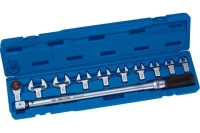 Динамометрический ключ KING TONY 345202D11MR 1/2", 13-30 мм, 40-200 Нм, кейс, набор рожковых насадок Динамометрический ключ KING TONY 345202D11MR 1/2", 13-30 мм, 40-200 Нм, кейс, набор рожковых насадок