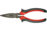 Изогнутые длинногубцы 160 мм, двухкомпонентные рукоятки MATRIX Black Nickel 17458