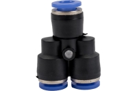 Фитинг Y-образный 6 мм для пластиковых трубок ROCKFORCE RF-SPY06