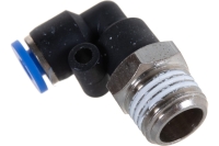 Фитинг угловой для пластиковых трубок (4 мм; 1/4М) ROCKFORCE RF-SPL04-02