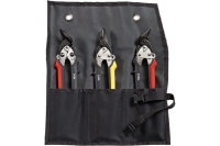 Набор ножниц по металлу в чехле BESSEY комплект: D15A, D15S, D15AL 3 пр. ER-DSET15