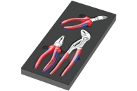 Ложемент WERA 9780 с набором инструментов KNIPEX 1, 3 предмета WE-150180