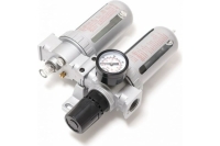 Блок подготовки воздуха 1/4" для пневмосистемы ROCKFORCE RF-AFRL802 Блок подготовки воздуха 1/4" для пневмосистемы ROCKFORCE RF-AFRL802