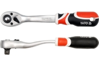Трещотка YATO с изогнутой ручкой, 1/2" YT-0732