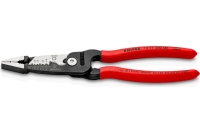 Инструмент для зачистки гармонизированных европейских кабелей KNIPEX из закаленной стали, фосфатированный, обливные ручки KN-1371200ME