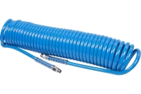 Шланг пневматический спиральный (13х18 мм; 15 м; М1/2") MIGHTY SEVEN SD-24415