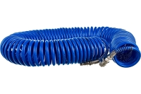 Шланг спиральный полиуретановый с быстроразъемными соединениями (20 м; 6.5х10 мм; 15 бар) INTERTOOL PT-1713