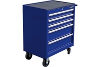 Инструментальная тележка Станкоимпорт на колесах 5 ящиков BTD-271051CIS blu