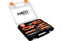 Набор шарнирно-губцевого инструмента с отвертками NEO Tools 1000 В, 7 шт. 01-237