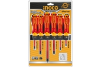 Набор диэлектрических отверток INGCO 6 шт HKISD0608