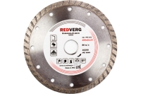 Круг алмазный сплошной TURBO по бетону и кирпичу (150х22.23 мм) REDVERG 6621290