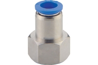 Фитинг 12 мм с внутренней металлической резьбой G1/2" CDC Pneumatics PCF 12G04