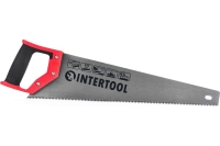 Ножовка по дереву INTERTOOL с каленым зубом 450 мм, 55 HRC HT-3102