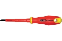 Изолированная отвертка CrV 1000V 4.5х80 мм РН1 FIT 55893