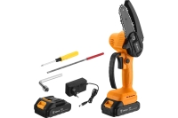 Цепная аккумуляторная пила DEKO DKCHS 20-4, 20В, 2x2.0 А*ч 063-4308