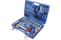 Набор инструментов KingTul 1/2", 1/4", 6 гранные головки, 6-27 мм, 72 предмета KT-72