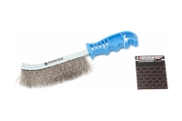 Щетка по металлу Forsage ручная в железном корпусе с пластиковой рукояткой 17414 F-34012122