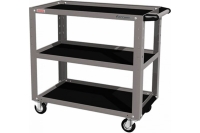 Тележка FERRUM открытая, 3 полки, 950х486х840h, серый металлик 02.230L-9007