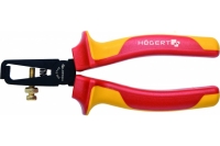 Изолированные клещи для зачистки проводов HOEGERT TECHNIK 160 мм 1000 V HT1P931