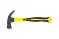 Столярный молоток-гвоздодёр c фибергласовой рукояткой STAYER Hercules-M 450 г 2027-450_z01