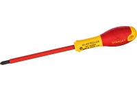 Диэлектрическая отвертка FATMAX 1000V PZ2х125 мм Stanley 0-65-419