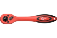 Рукоятка с храповым механизмом INTERTOOL на 72 зуба 1/4, Cr-v., Professional HT-2111
