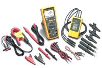 Комплект Fluke мультиметр-мегомметр + токовые клещи + индикатор чередования фаз 1587/MDT FC