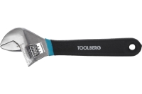Разводной ключ Toolberg 6-150 мм, хромированный, обрезиненная ручка 90003055460 Разводной ключ Toolberg 6-150 мм, хромированный, обрезиненная ручка 90003055460