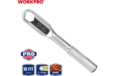 Универсальный разводной ключ WORKPRO 7-22 мм WP272015