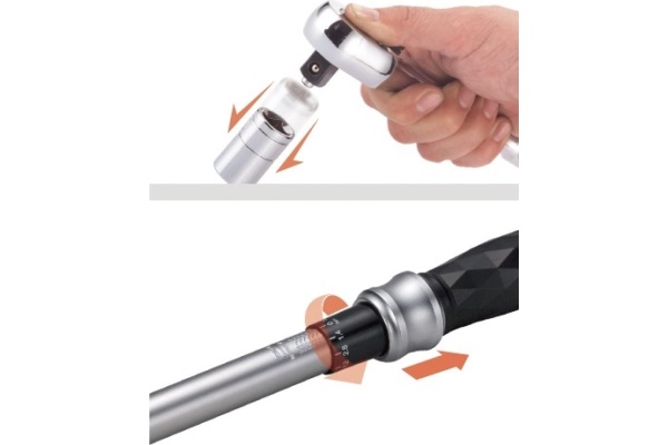 Динамометрический ключ 1/4" 5-25 Нм Inforce 06-05-108