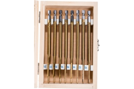 Набор сверл перовых по дереву (8 шт; 10-12-14-16-18-20-22-25 мм) MATRIX 70441