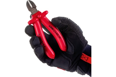 Кусачки ПКБ АРМА КЧБЭ-160 боковые, с электроизолированными рукоятками А422-2016