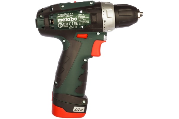 Аккумуляторный винтоверт Metabo PowerMaxx BS Basic Set 600080960 Аккумуляторный винтоверт Metabo PowerMaxx BS Basic Set 600080960