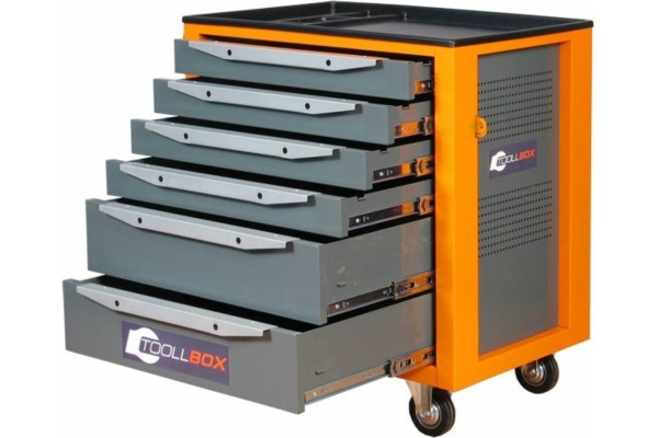 Инструментальная тележка Toollbox серии standart TBS-6 RAL 2008