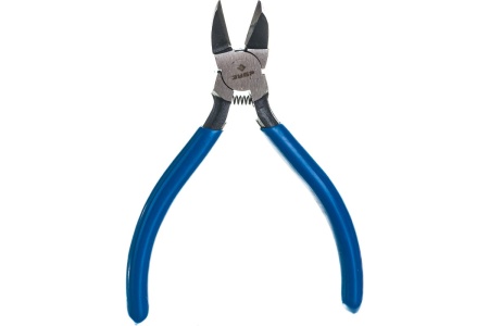 Бокорезы Зубр БУЛЬДОГ Мини  для пластика и меди, хромированная сталь, обливные рукоятки Проф 22175-8-15_z01